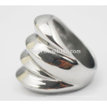 Acier inoxydable Wedding Engagement Fashion Party Ring